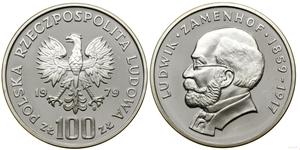 Polska 100 złotych 1979 MW "Ludwik Zamenhof" na aukcji WCN - 24 lipca 2025