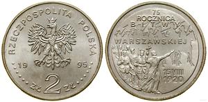 Poland 2 Zlote 1995 MW ET "75th Anniversary - Battle of Warsaw" at auction WCN - July 24, 2025