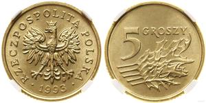 Polska 5 groszy 1993 MW na aukcji WCN - 24 lipca 2025