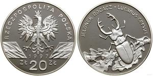 Polska 20 złotych 1997 MW "Jelonek rogacz" na aukcji WCN - 24 lipca 2025