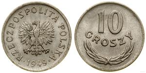 Polska 10 groszy 1949 na aukcji WCN - 31 lipca 2025