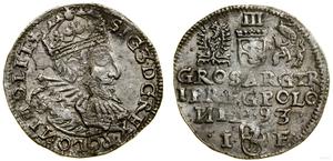 Polska Trojak 1593 IF "Mennica olkuska" na aukcji WCN - 7 sierpnia 2025
