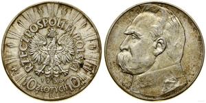 Poland 10 Zlotych 1935 "Jozef Pilsudski" at auction WCN - August 7, 2025