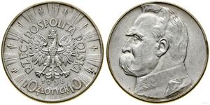 Polska 10 złotych 1936 "Józef Piłsudski" na aukcji WCN - 7 sierpnia 2025
