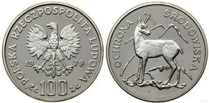 Polska 100 złotych 1979 MW "Kozica" na aukcji WCN - 7 sierpnia 2025