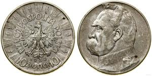 Polska 10 złotych 1936 "Józef Piłsudski" na aukcji WCN - 21 sierpnia 2025