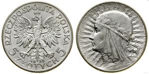 Polska 5 złotych 1933 "Polonia" na aukcji WCN - 21 sierpnia 2025