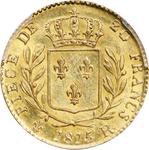 Francja 20 franków 1815 R na aukcji Stack's - March 13, 2025