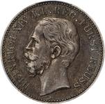 Германия 2 марки 1884 A "Рейсс-Гера" на аукционе Stack's - 26 февраля 2025