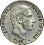 Philippinen 25 Centavos 1885 auf der Auktion Stack's - 13. April 2025