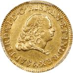 México 1 escudo 1756 Mo MM en subasta Stack's - 27 de agosto de 2025
