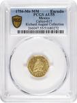 México 1 escudo 1756 Mo MM en subasta Stack's - 27 de agosto de 2025