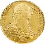 México 8 escudos 1790 Mo FM en subasta Stack's - 27 de agosto de 2025