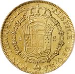 México 8 escudos 1790 Mo FM en subasta Stack's - 27 de agosto de 2025