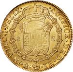 México 8 escudos 1808 Mo TH en subasta Stack's - 27 de agosto de 2025