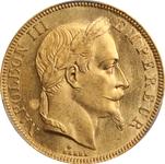 Франция 50 франков 1867 BB на аукционе Stack's - 29 августа 2025