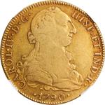 México 8 escudos 1790 Mo FM en subasta Stack's - 4 de septiembre de 2025