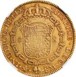 México 8 escudos 1790 Mo FM en subasta Stack's - 4 de septiembre de 2025