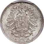 Deutschland 20 Pfennig 1874 A auf der Auktion Stack's - 5. September 2025