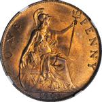 Großbritannien 1 Penny 1903 auf der Auktion Stack's - 17. Oktober 2018