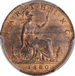 Großbritannien 1 Farthing 1880 auf der Auktion Stack's - 26. Februar 2020